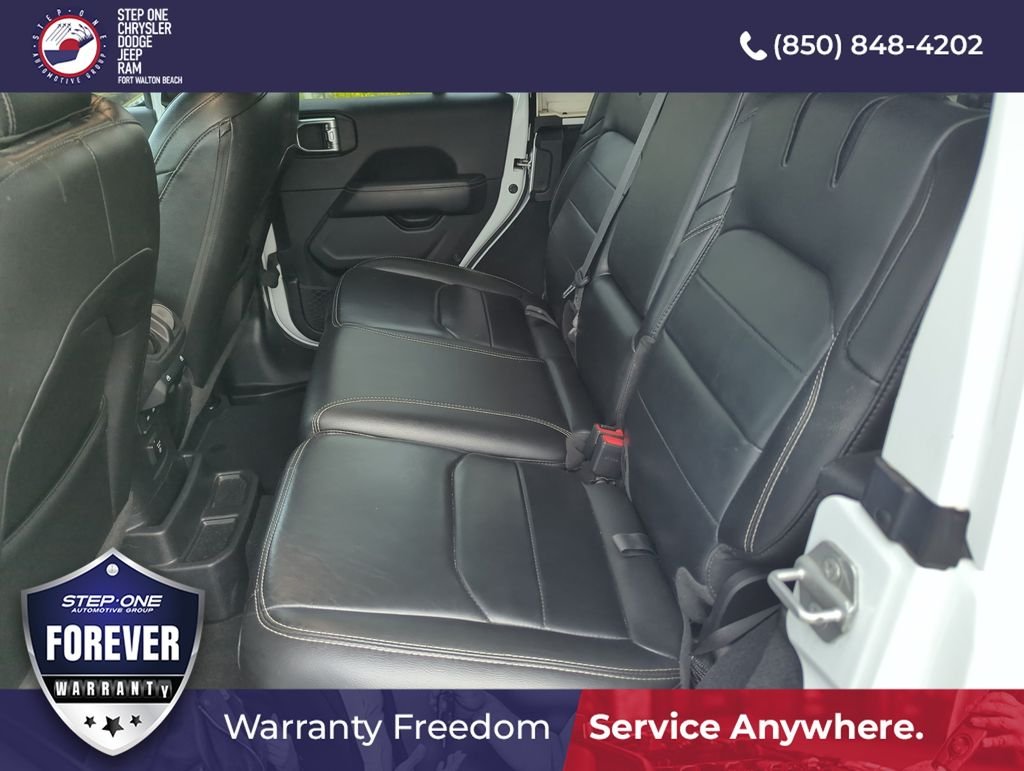 Used 2022 White Jeep Unlimited Sahara 4xe image 26