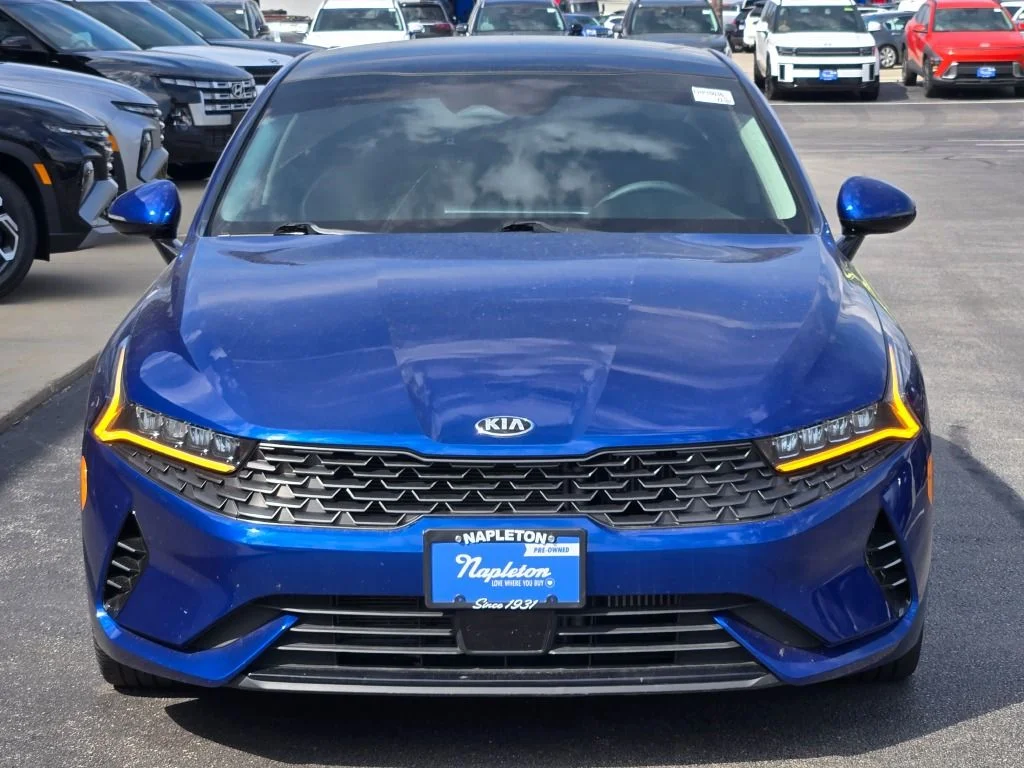 Used 2021 Blue Kia EX image 2