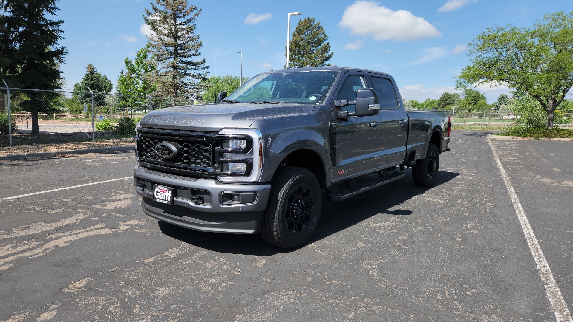 New 2026 Carbonized Gray Metallic Ford LARIAT image 2