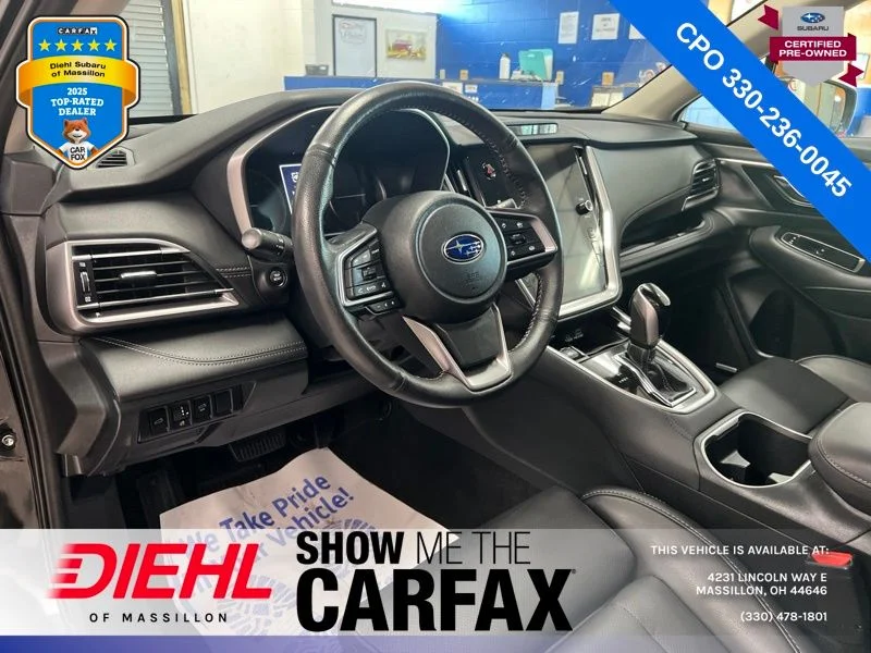Certified Used 2025 Black Subaru Limited image 24
