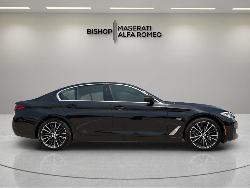 Used 2023 Black BMW 530e iPerformance image 6