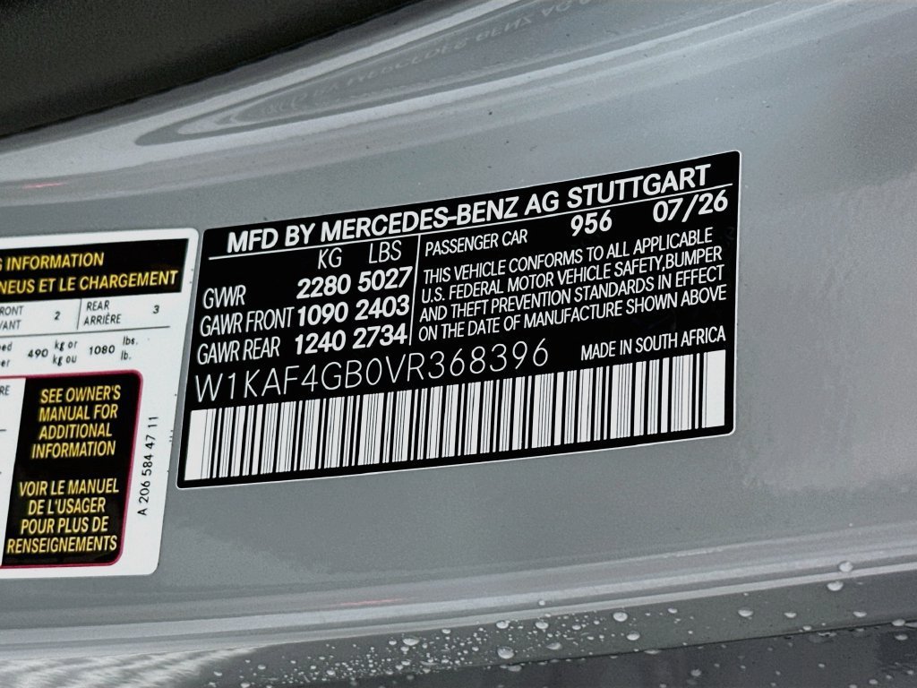 New 2027 MANUFAKTUR Alpine Grey Mercedes-Benz C 300 image 66