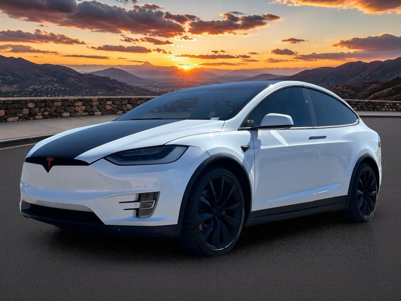 Used 2020 Tesla Model X Long Range Plus with VIN 5YJXCDE2XLF298831 for sale in Scottsdale, AZ