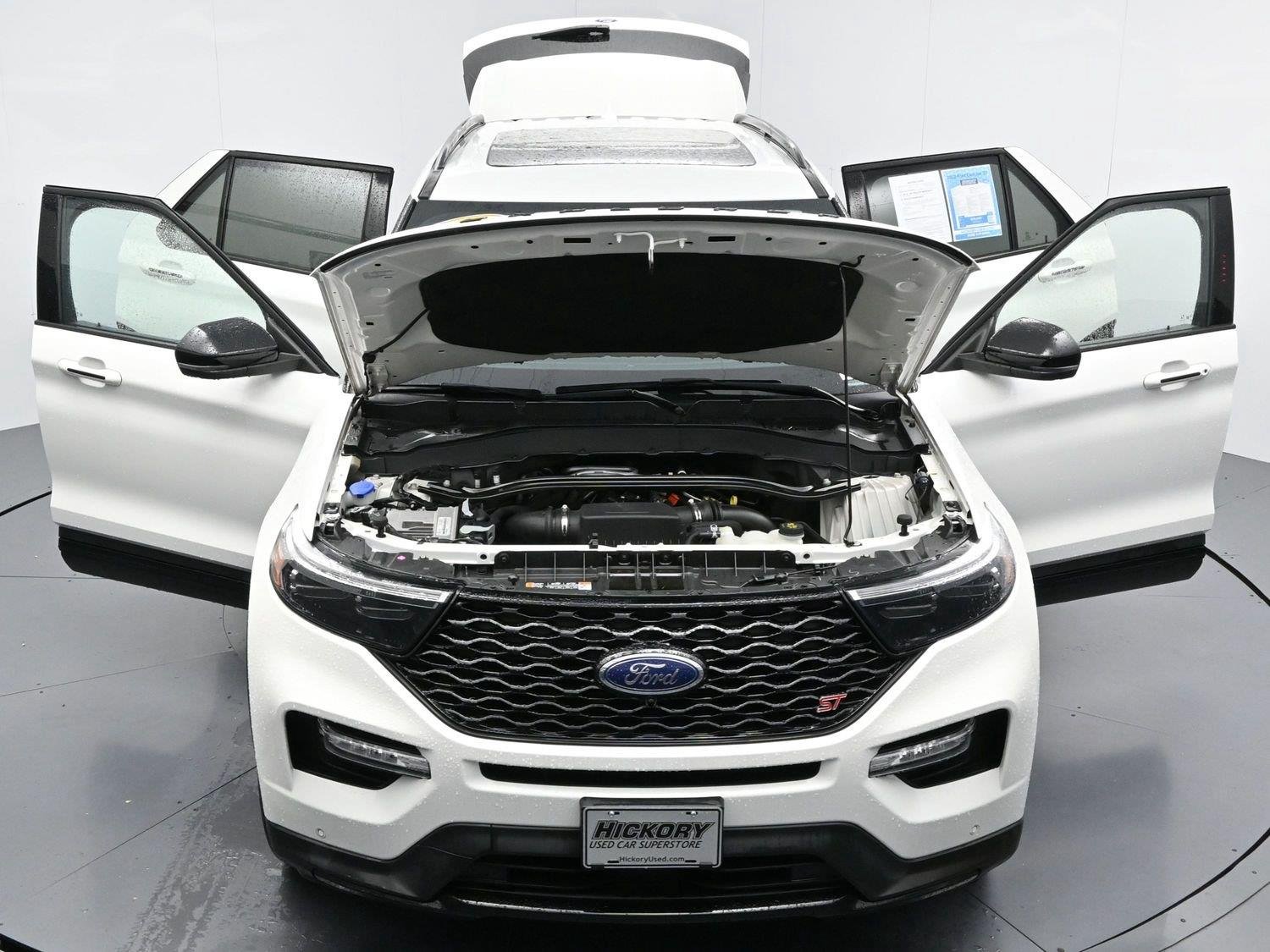 Used 2022 Star White Metallic Tri-Coat Ford ST image 53