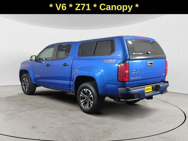 Used 2022 BRIGHT BLUE METALLIC Chevrolet 4WD Z71 image 7