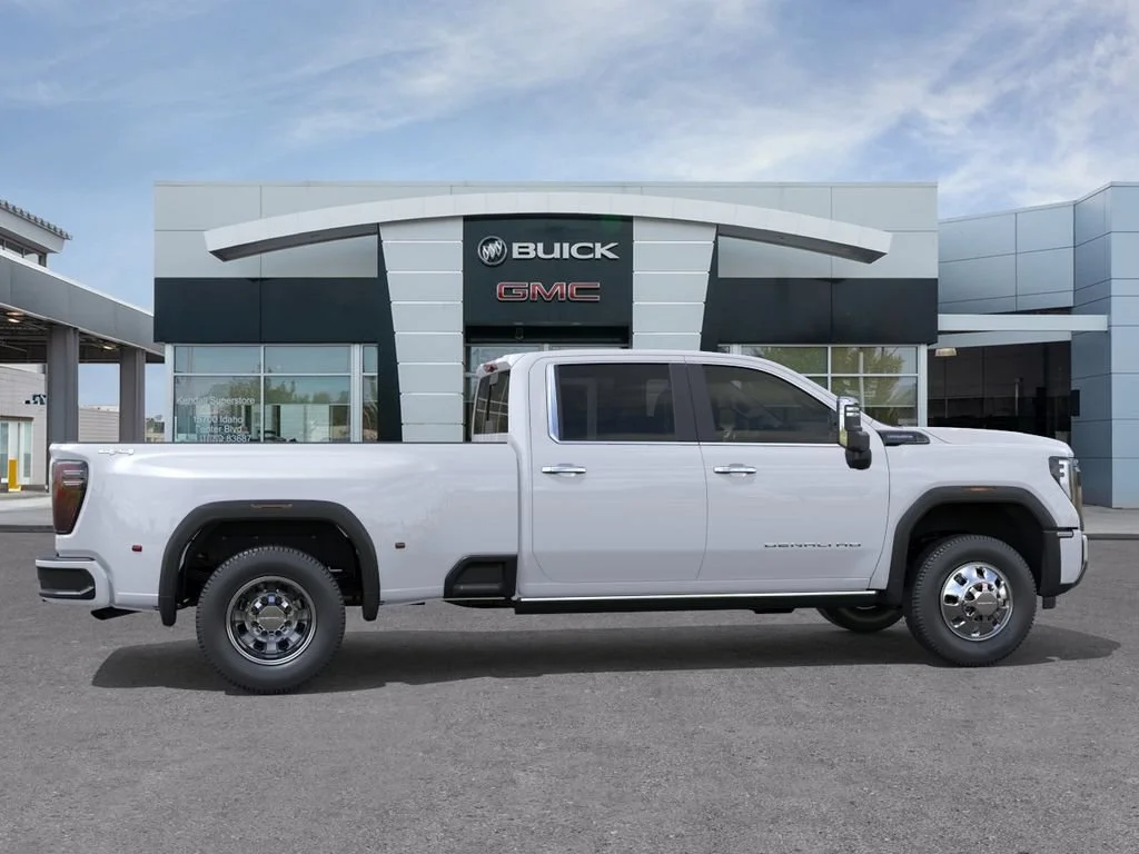 New 2026 Glacier White Tricoat GMC Denali Ultimate DRW image 5