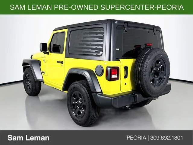 Used 2024 Yellow Jeep Sport image 5