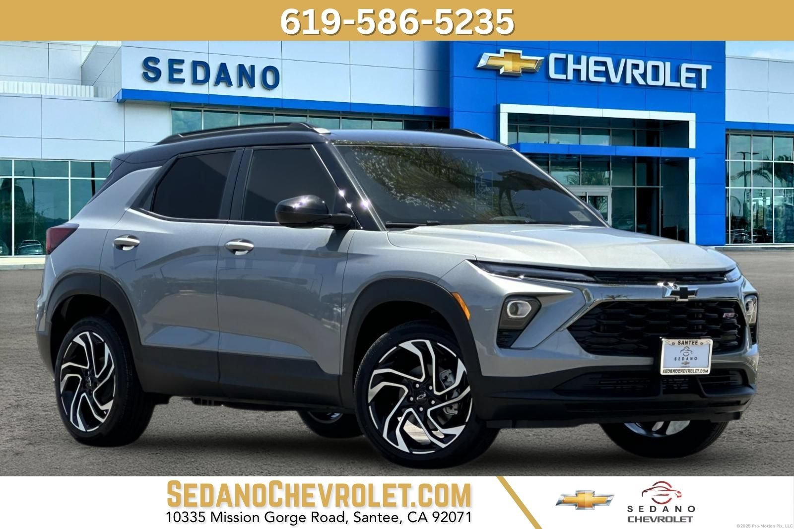 New 2026 Sterling Gray Metallic Chevrolet RS image 1