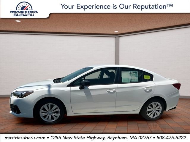 Used 2023 Crystal White Pearl Subaru Base image 1