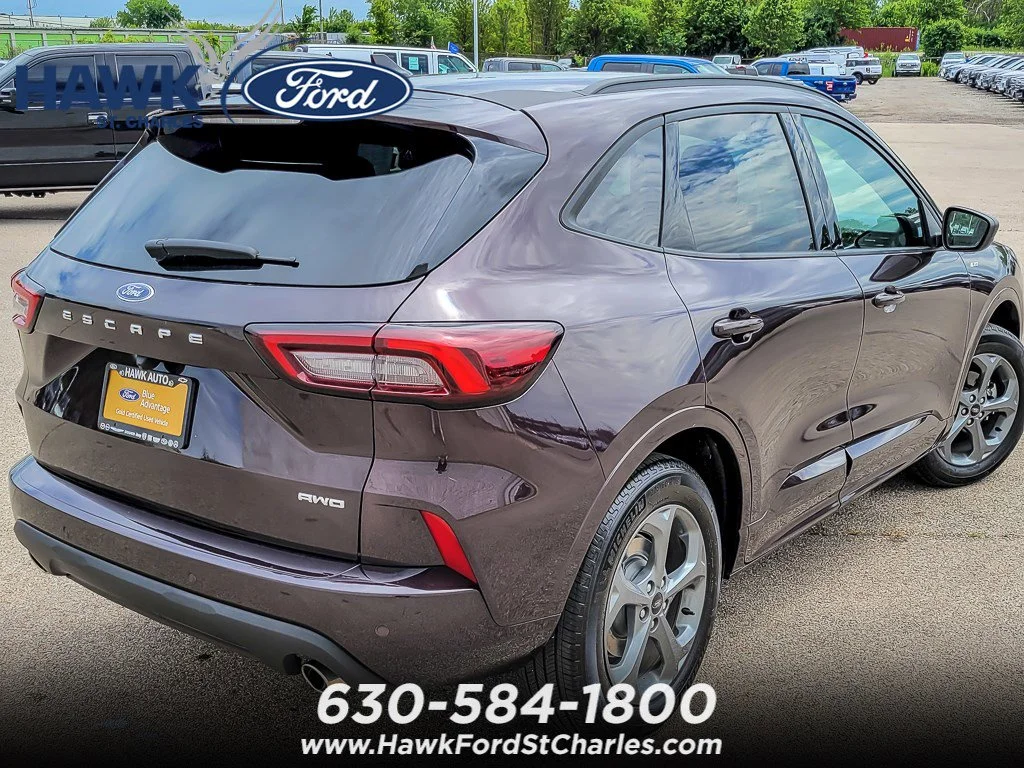 Certified Used 2023 Cinnabar Red Ford ST-Line image 6