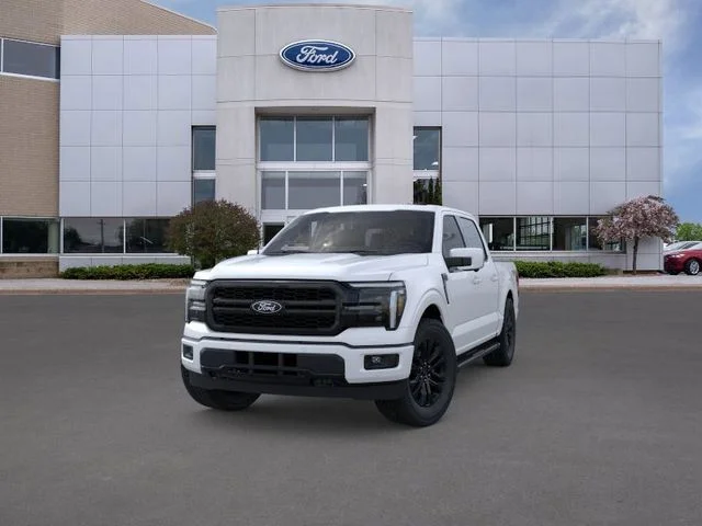 New 2026 White Metallic Ford Lariat image 2