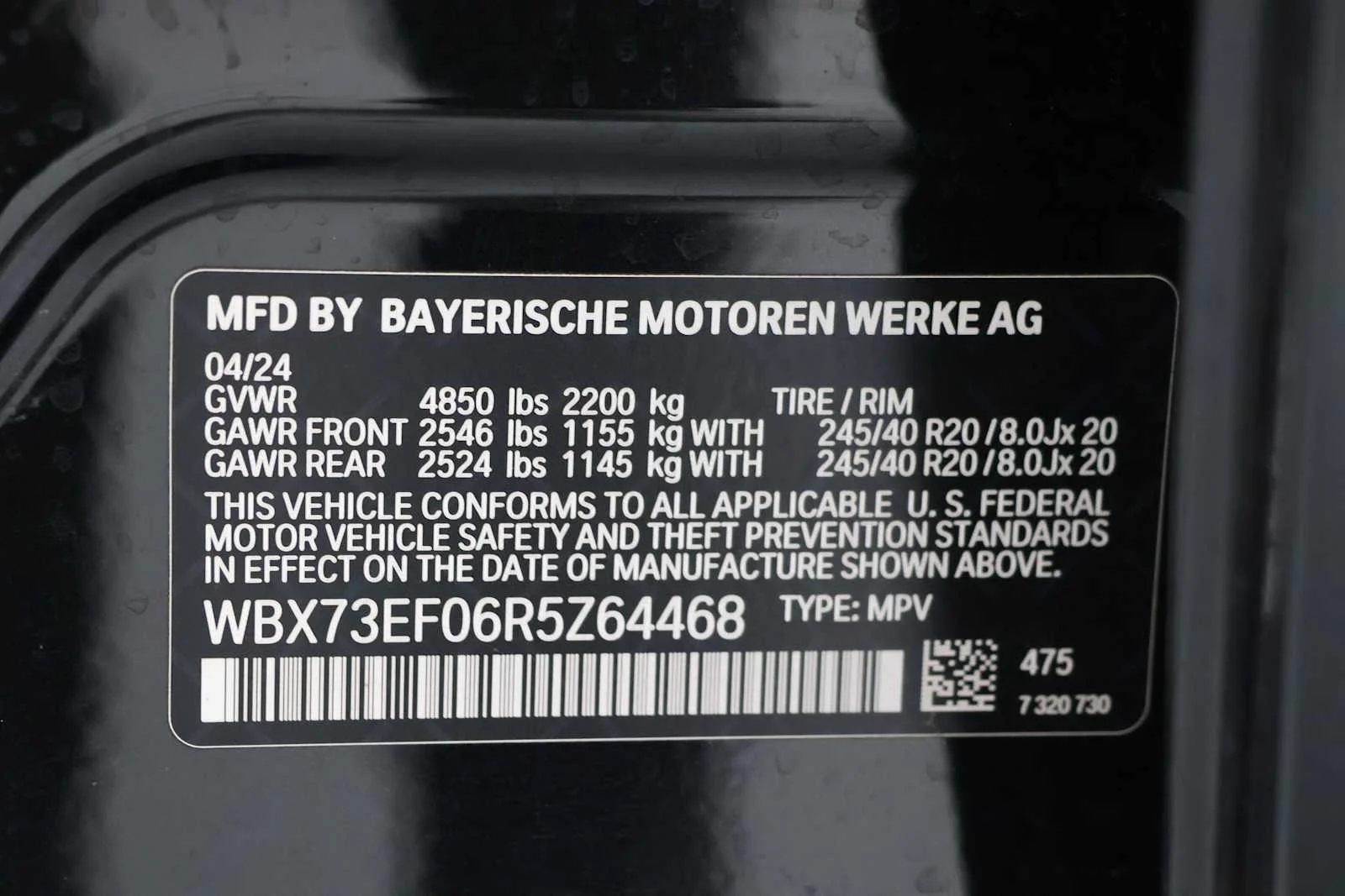 Certified Used 2024 Black Sapphire Metallic BMW xDrive28i image 29