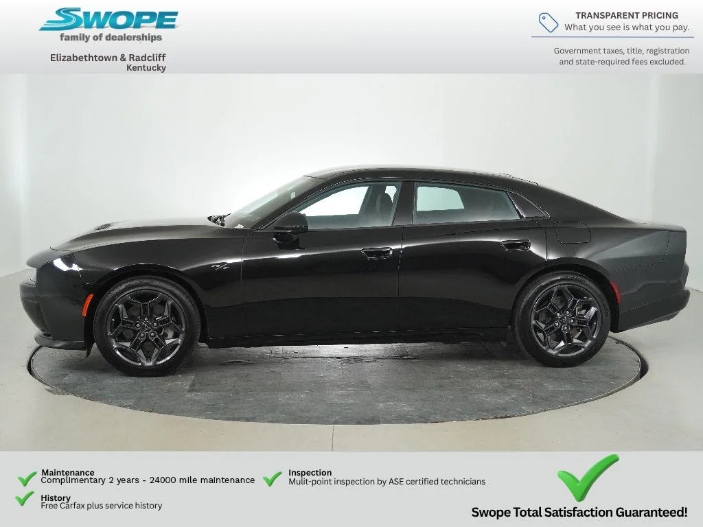 New 2026 Diamond Black Crystal Pearlcoat Dodge R/T Plus image 6