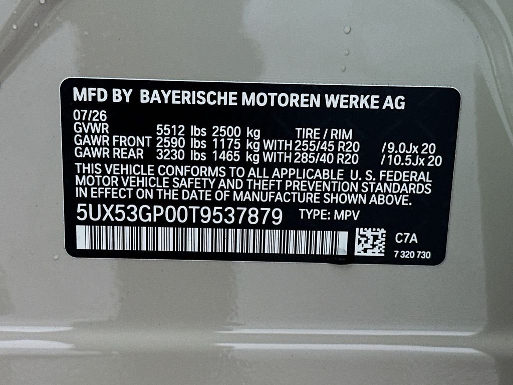 New 2026 Gray Metallic BMW 30 xDrive image 24