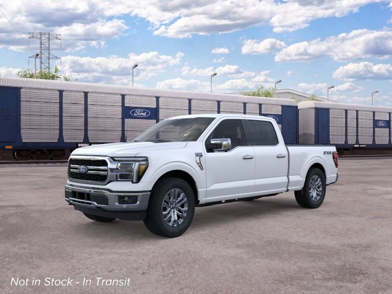 New 2026 Star White Metallic Tri-Coat Ford Lariat® image 1