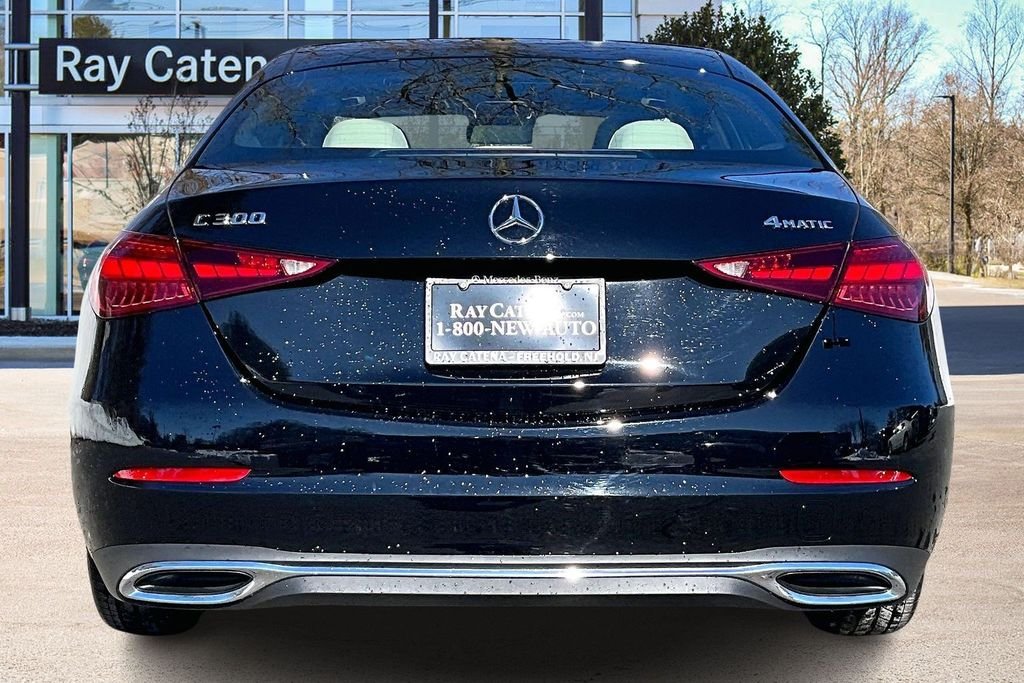 Certified Used 2022 Black Mercedes-Benz C 300 image 4