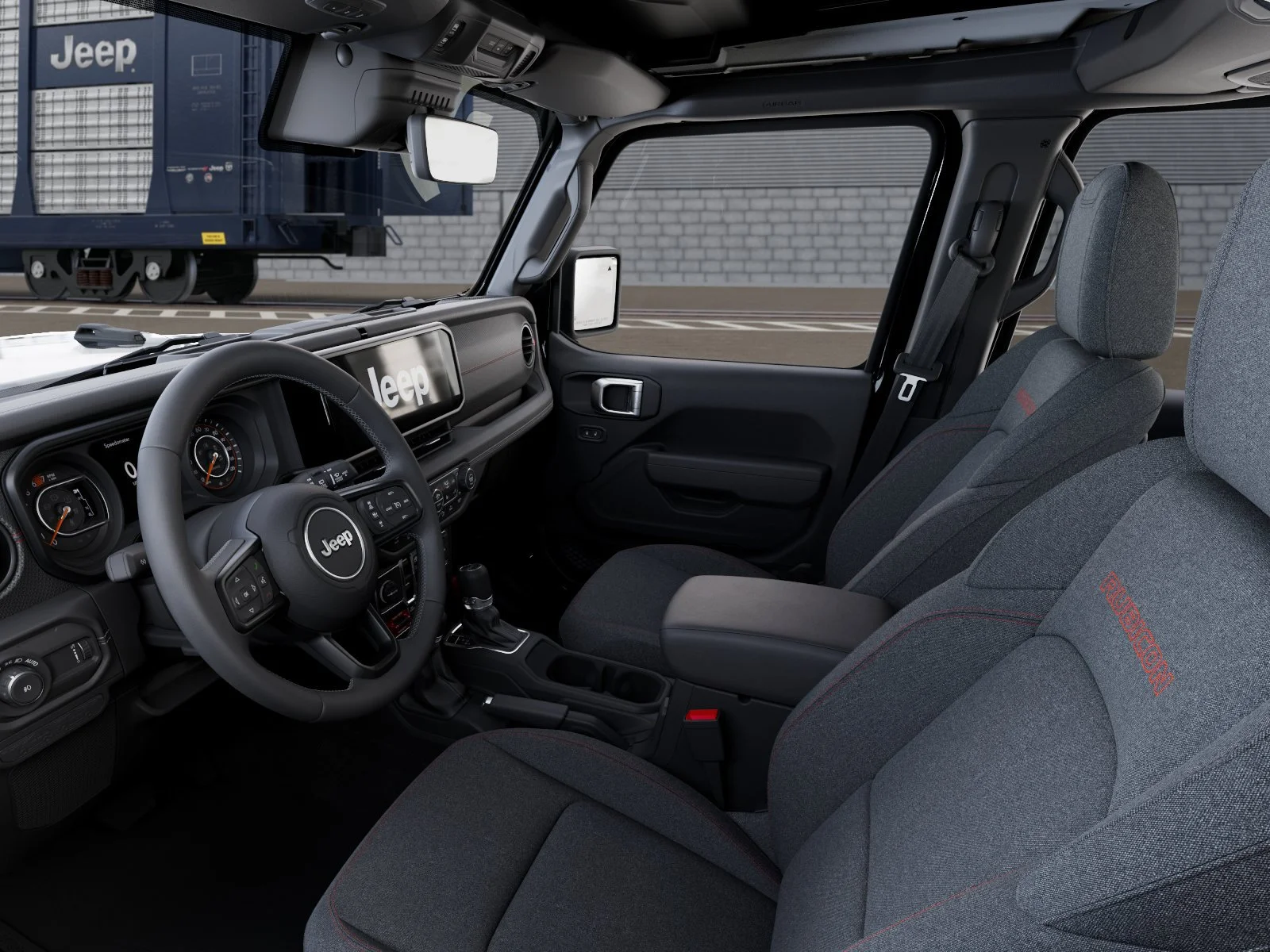 New 2026 Black Clear-Coat Exterior Paint Jeep Rubicon image 22
