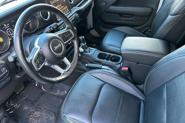 Used 2023 Silver Jeep Sahara 4xe image 10