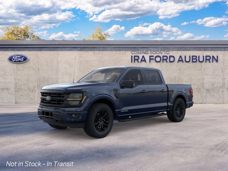 New 2026 Antimatter Blue Metallic Ford XLT image 1