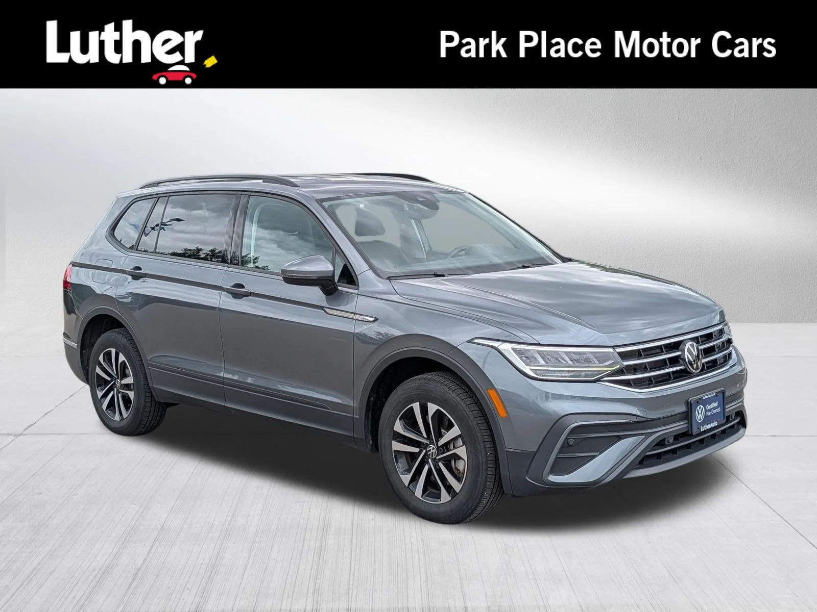 Certified Used 2023 Platinum Gray Metallic Volkswagen S image 1