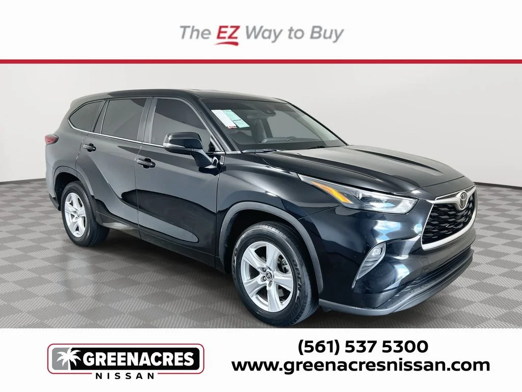 Used 2023 Black Toyota LE image 1