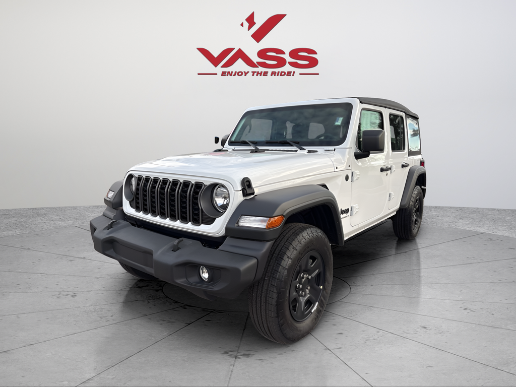 New 2026 Bright White Clear-Coat Exterior Paint Jeep Sport image 3
