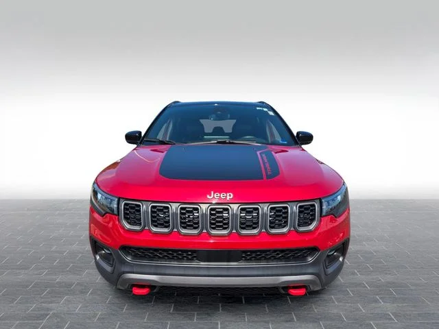 Used 2025 Red Jeep Trailhawk image 2