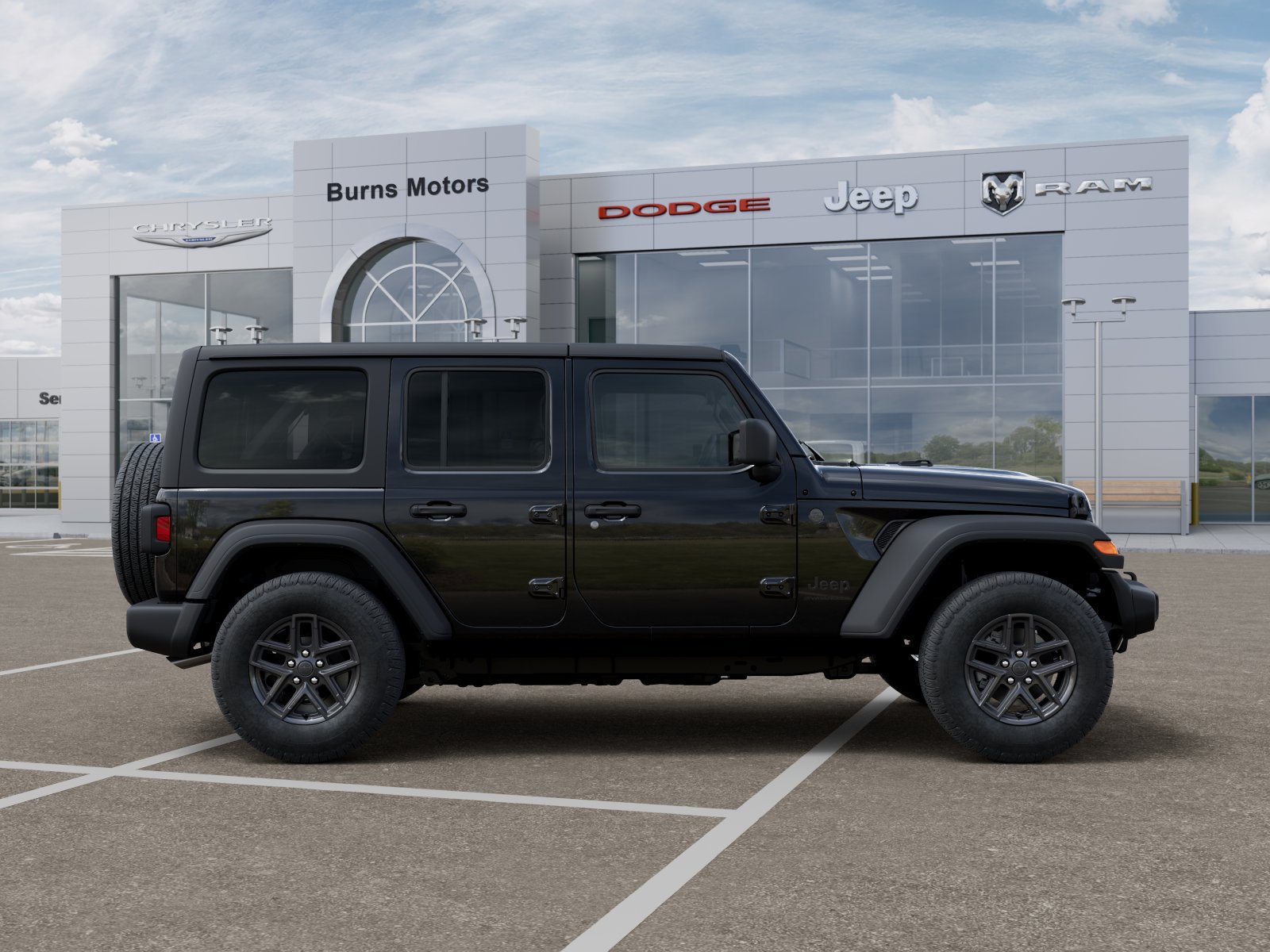 New 2026 Black Clearcoat Jeep Sport 4-Door image 47