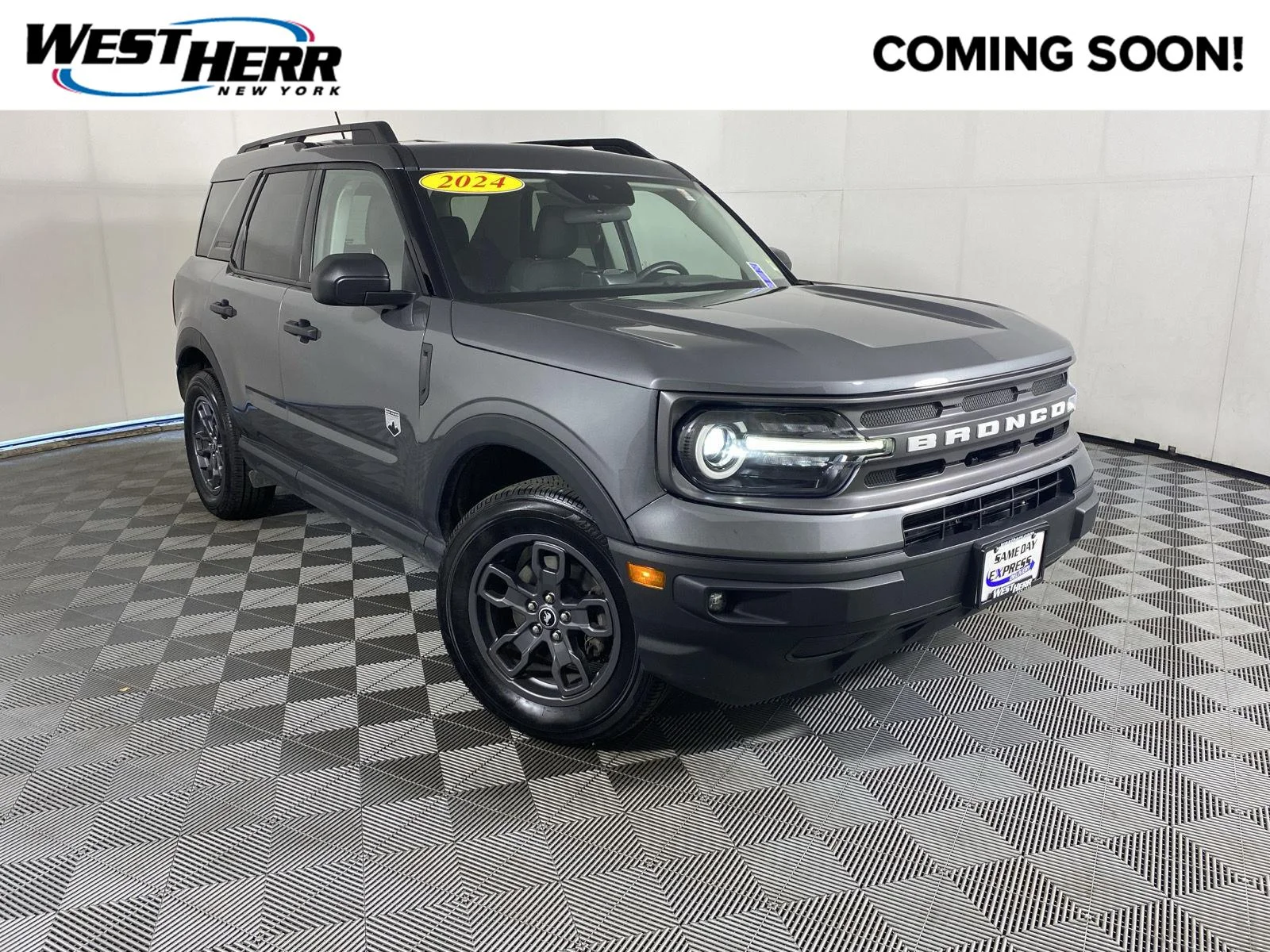 Used 2024 Carbonized Gray Ford Big Bend image 1