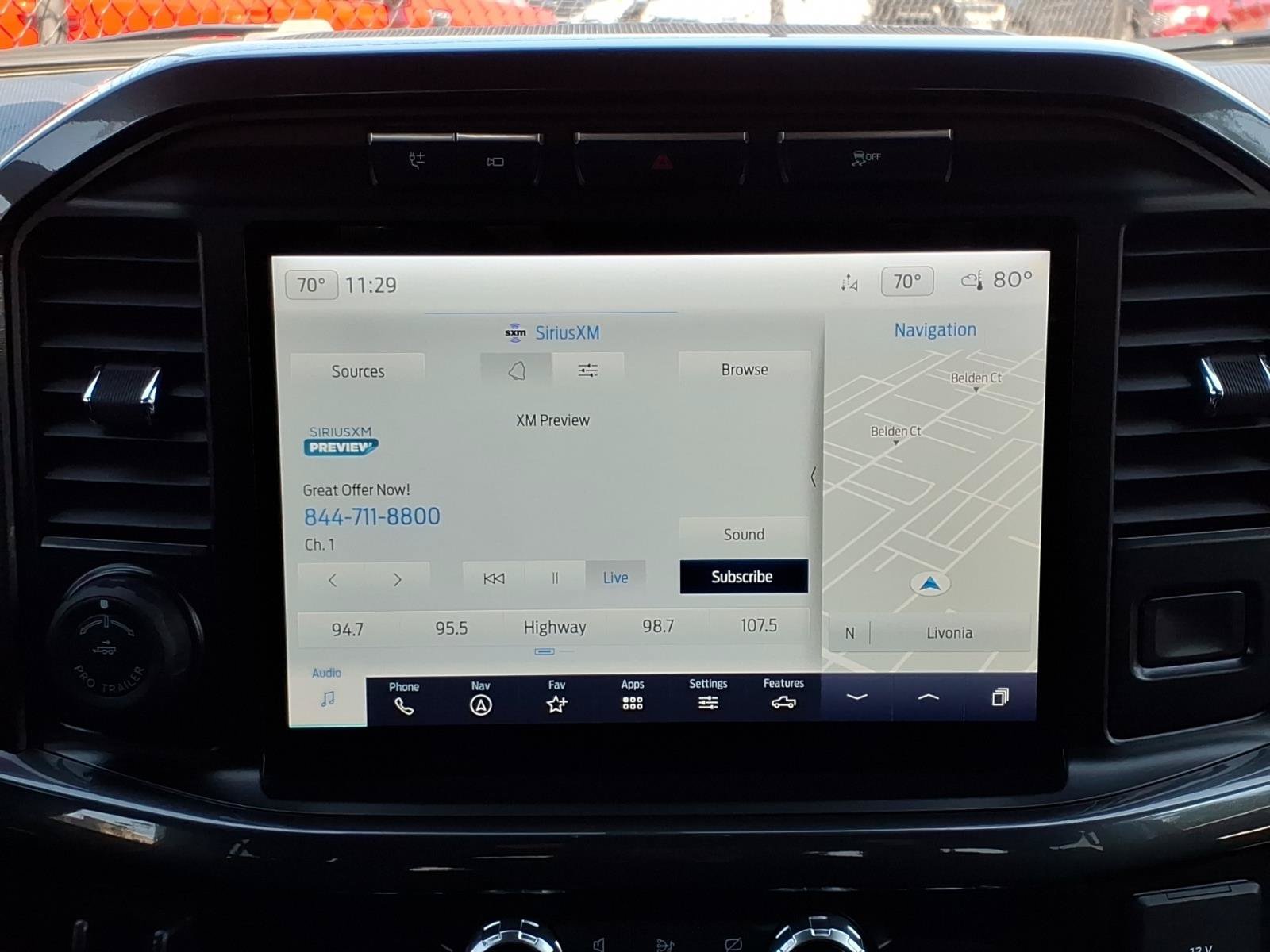 Used 2023 Oxford White Ford XLT image 7