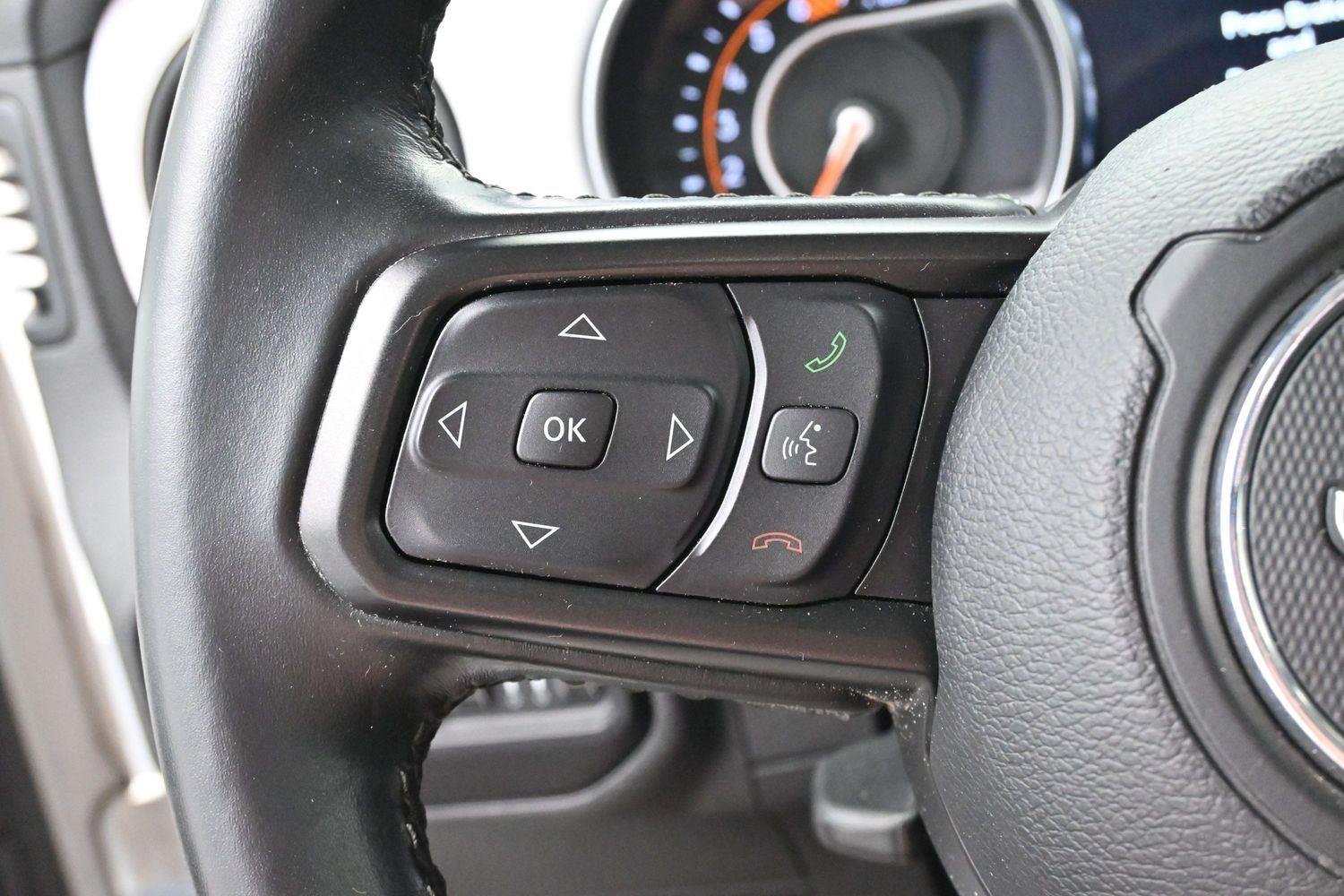 Used 2021 Bright White Clearcoat Jeep Unlimited Islander image 17
