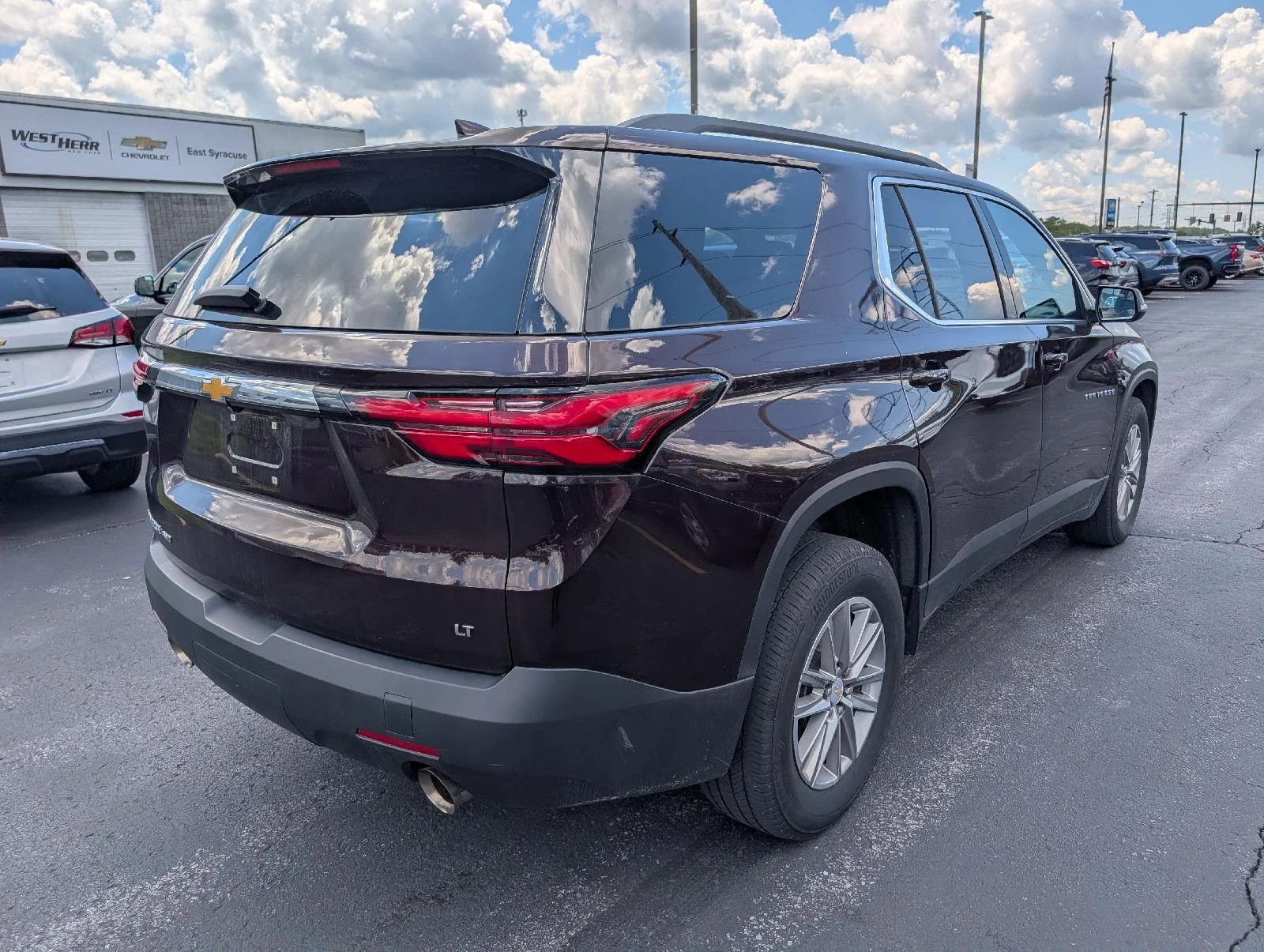 Used 2023 BLACK CHERRY METALLIC Chevrolet LT Cloth image 7