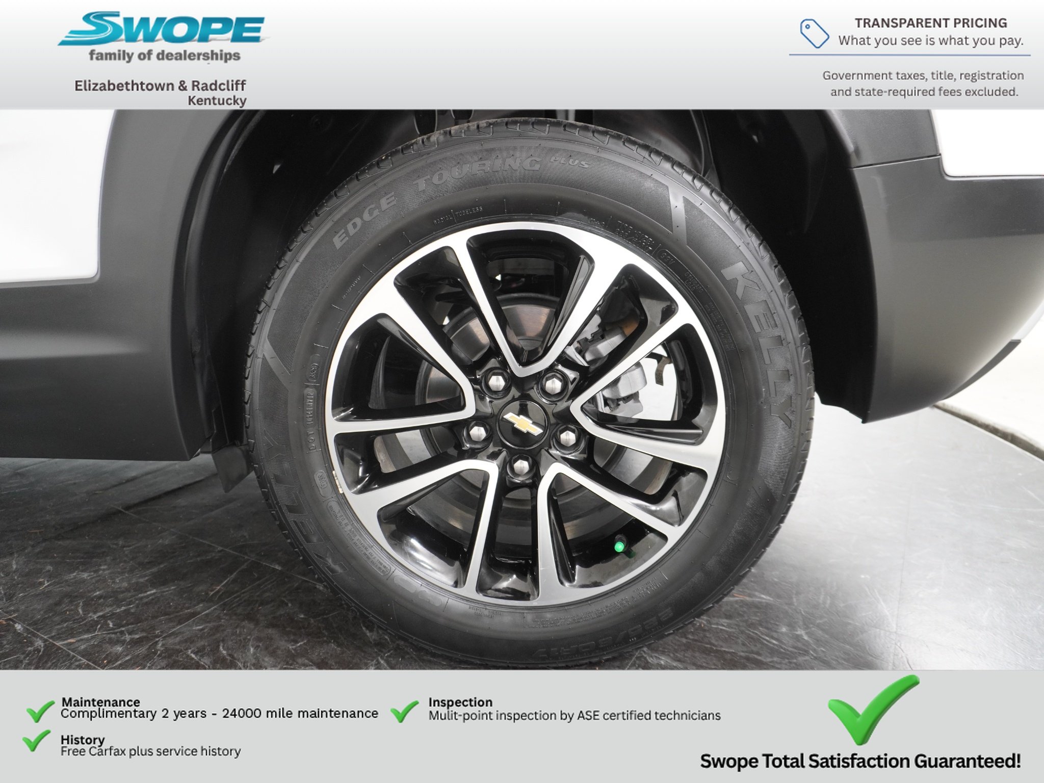 Used 2024 Iridescent Pearl Tricoat Chevrolet LT image 27