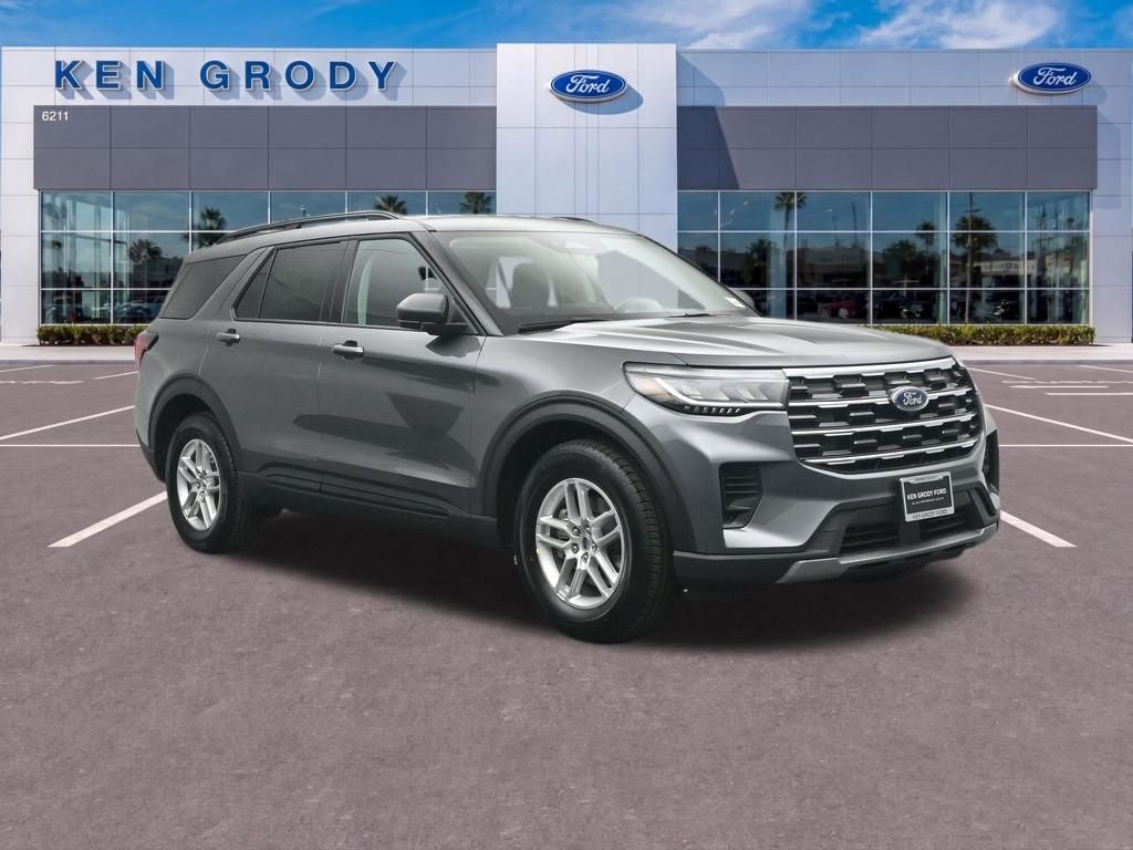 New 2026 Carbonized Gray Metallic Ford Active image 1