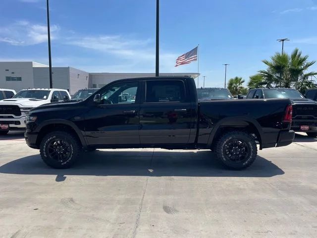 New 2027 Diamond Black Crystal Pearl-Coat Exterior Paint RAM Rebel image 5