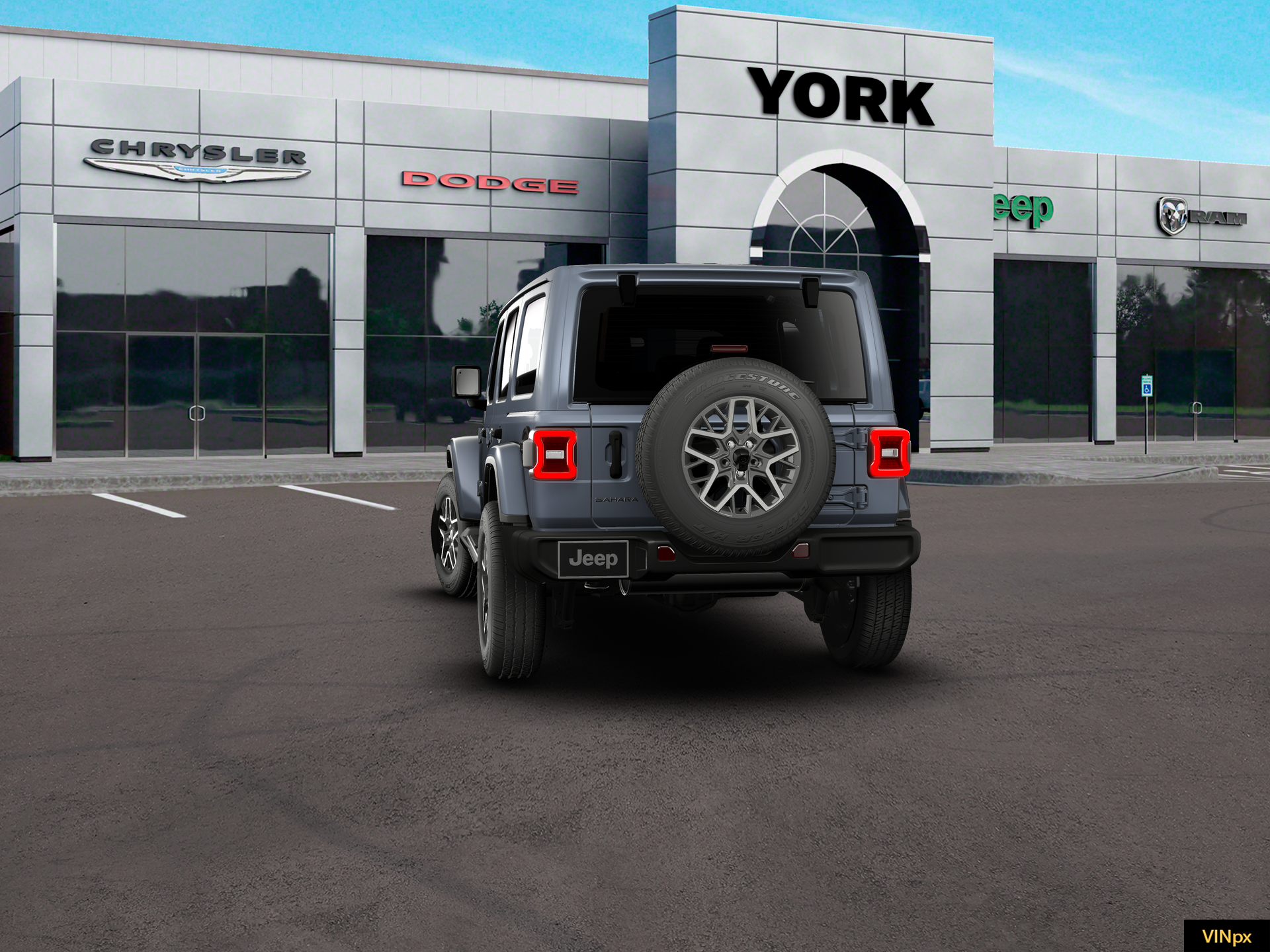 New 2026 Anvil Clear-Coat Exterior Paint Jeep Sahara image 13