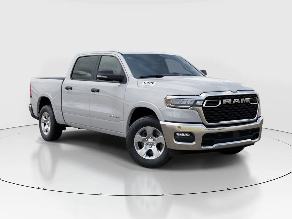New 2026 Bright White Clear-Coat Exterior Paint RAM Big Horn/Lone Star image 6