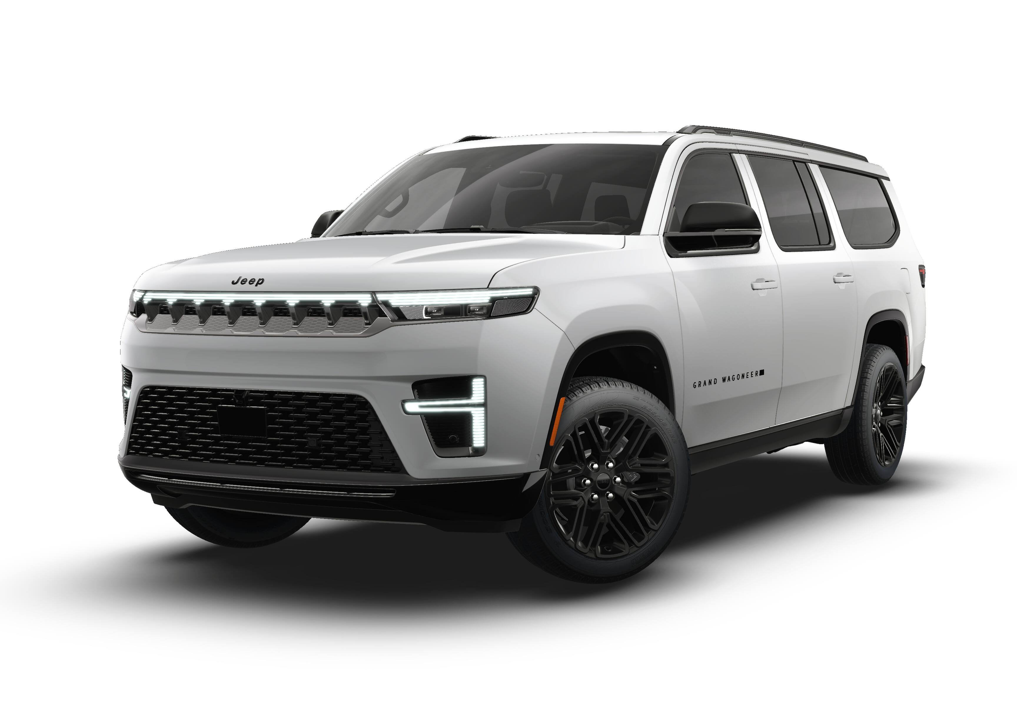New 2026 Bright White Clear-Coat Exterior Paint Jeep Grand Wagoneer image 27