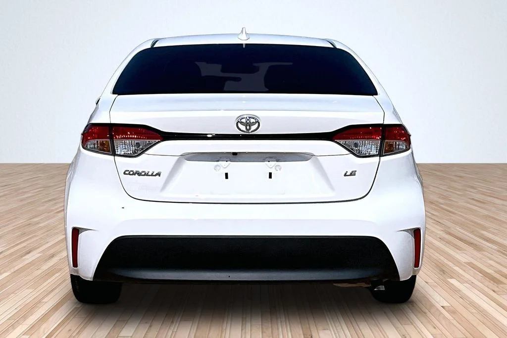 Used 2024 White Toyota LE image 4