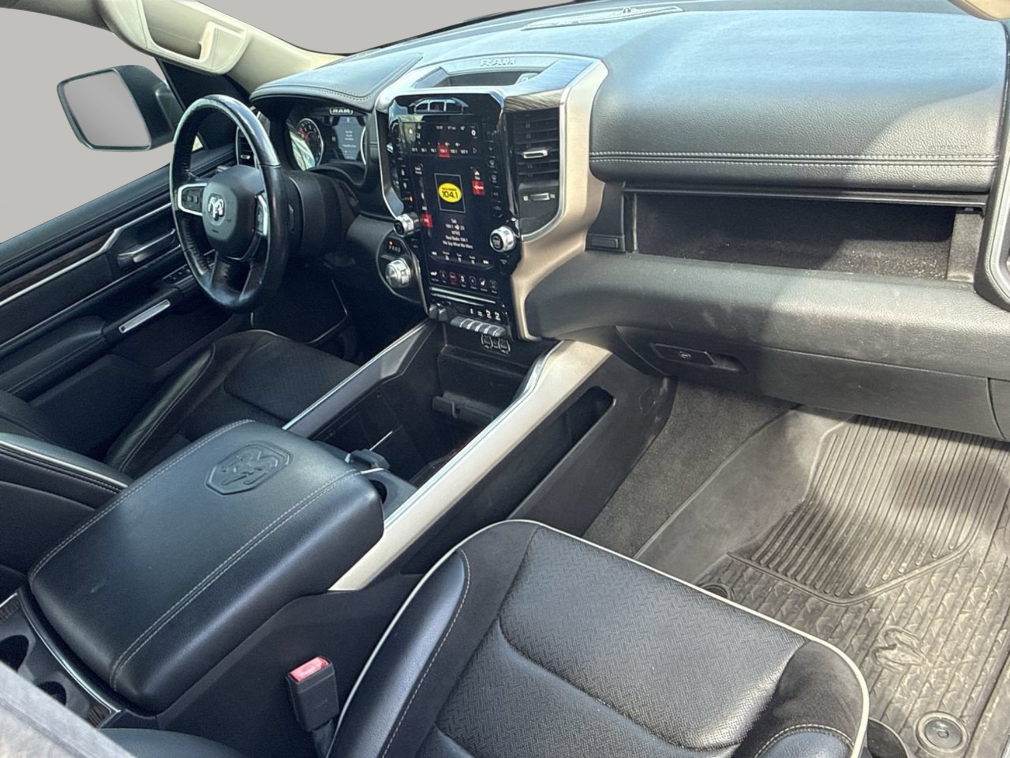 Used 2020 Bright White Clearcoat Ram Laramie image 7