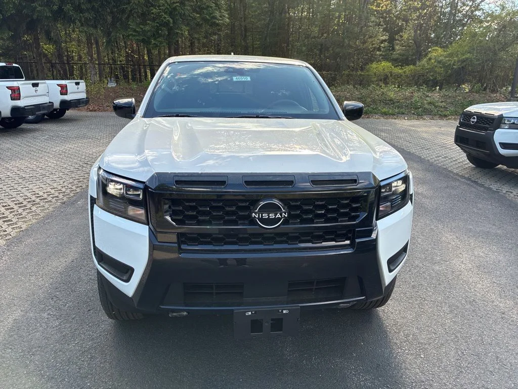 New 2026 Glacier White Nissan Crew Cab SV Long Bed image 2