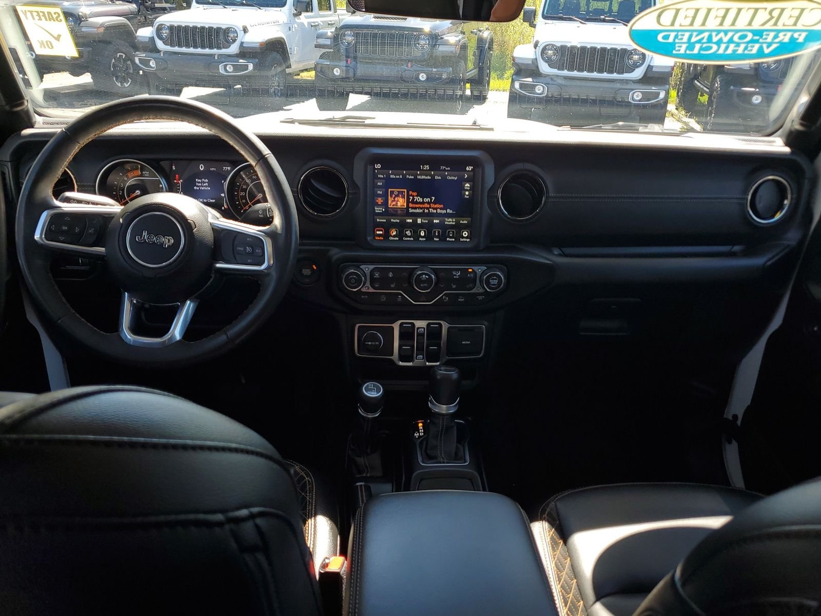 Certified Used 2023 White Jeep High Altitude image 7