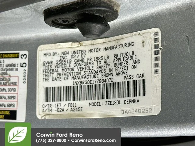 Used 2007 Silver Streak Mica Toyota LE image 31
