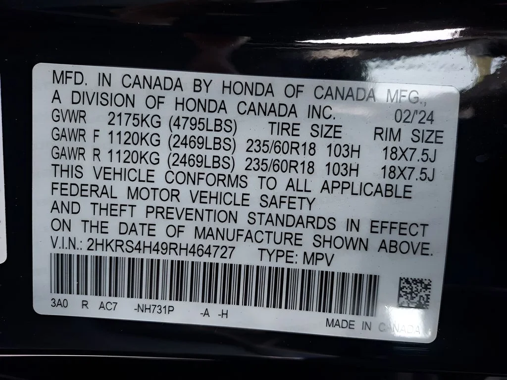 Used 2024 Black Honda EX image 23