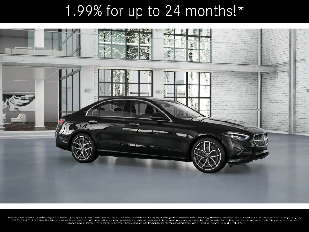New 2026 Black Mercedes-Benz C 300 image 13