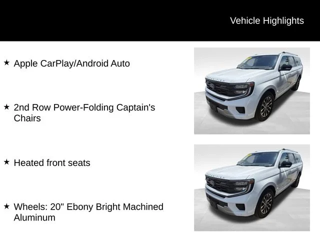 Used 2025 White Ford Platinum image 9