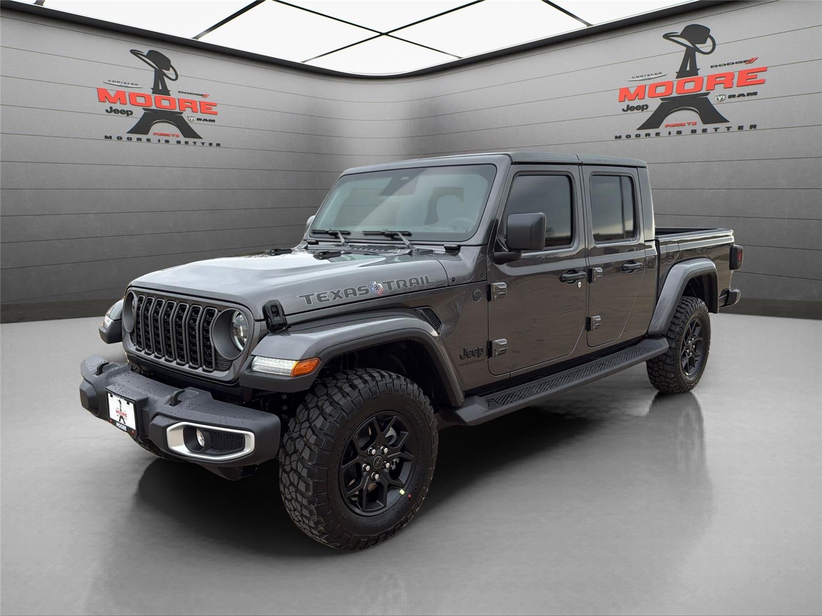 New 2026 Granite Crystal Metallic Clear-Coat Exterior Paint Jeep Texas Trail image 3