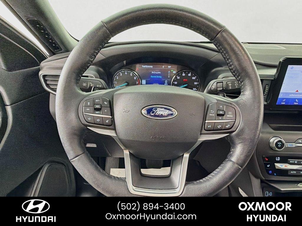 Used 2020 Star White Metallic Tri-Coat Ford Limited HYBRID image 11