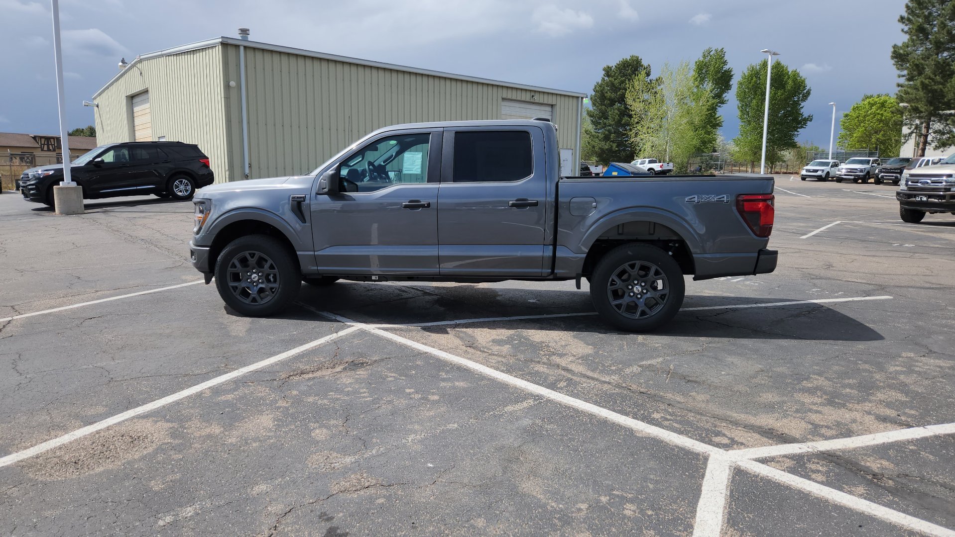 New 2026 Carbonized Gray Metallic Ford STX image 7