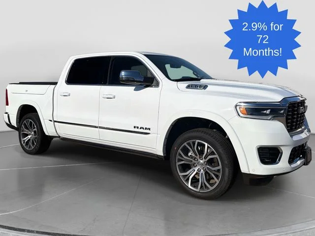 New 2026 Bright White Clear-Coat Exterior Paint RAM Tungsten image 2